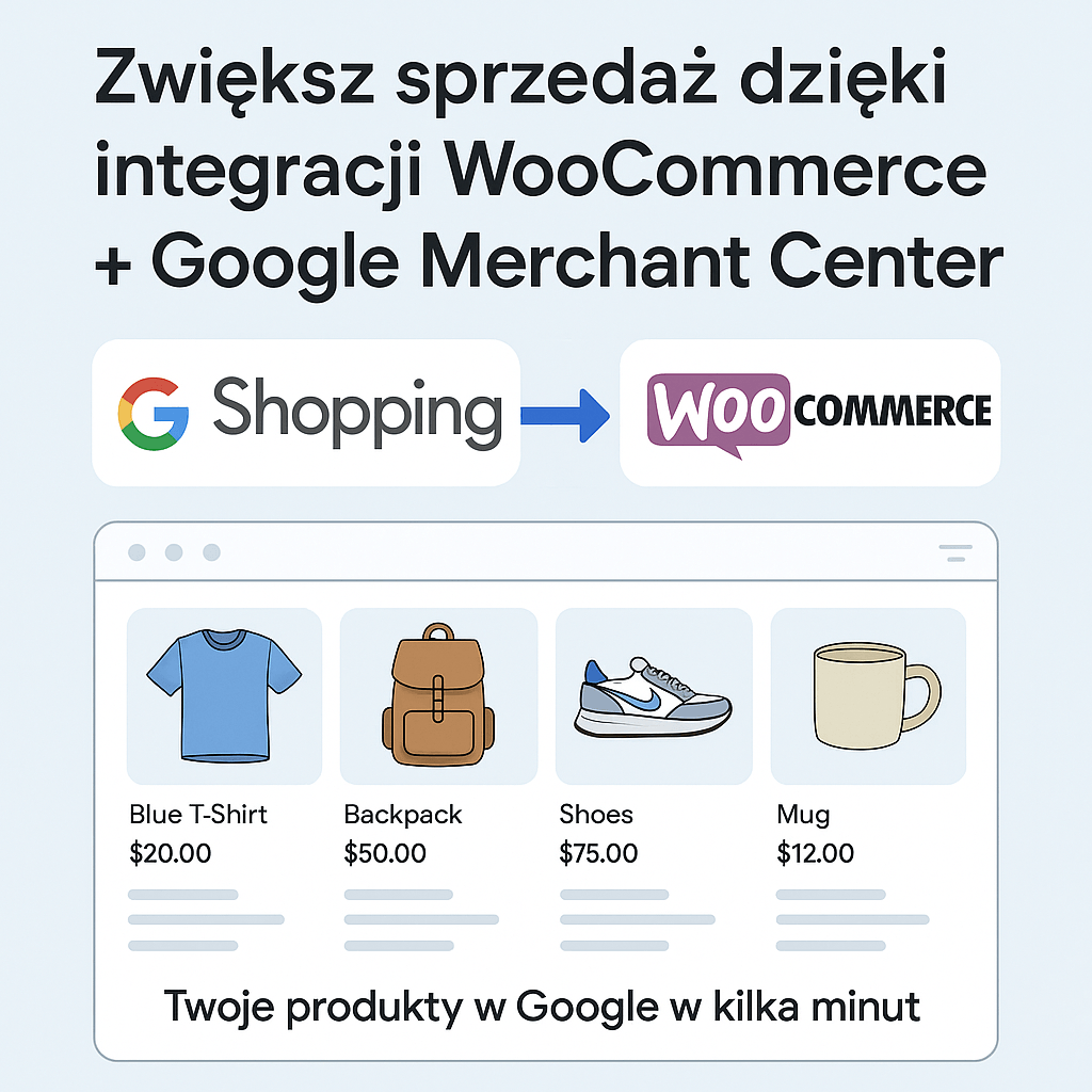 Integracja WooCommerce z Google Merchant Center
