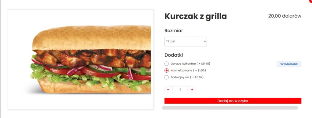 system online do zamówien panel zamawiania dla klienta