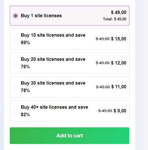woocommerce cena zależna od ilości