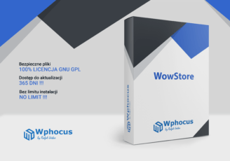 Pudełko WowStore z licencją GNU GPL