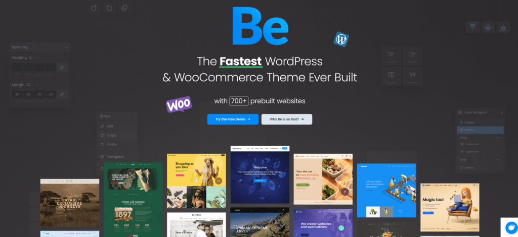 Najszybszy motyw WordPress BeTheme z 700+ gotowymi stronami.