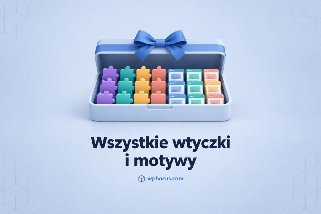 Dostęp do wszystkich wtyczek oraz motywów